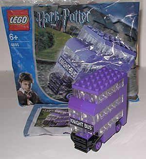 Cover Art for 0673419046244, Mini Harry Potter Knight Bus Set 4695 by Lego