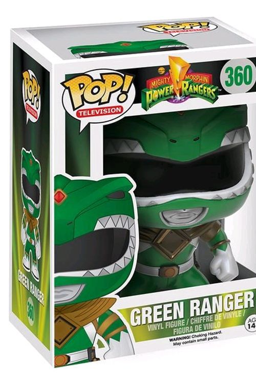 Cover Art for 0889698103084, Pop TV Power Rangers Green Ranger Vinyl Figure by FUNKO