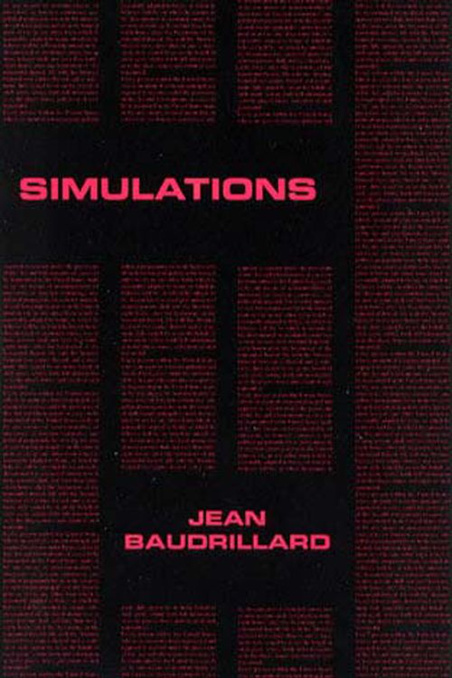 Cover Art for 9780936756028, Simulations by Jean Baudrillard