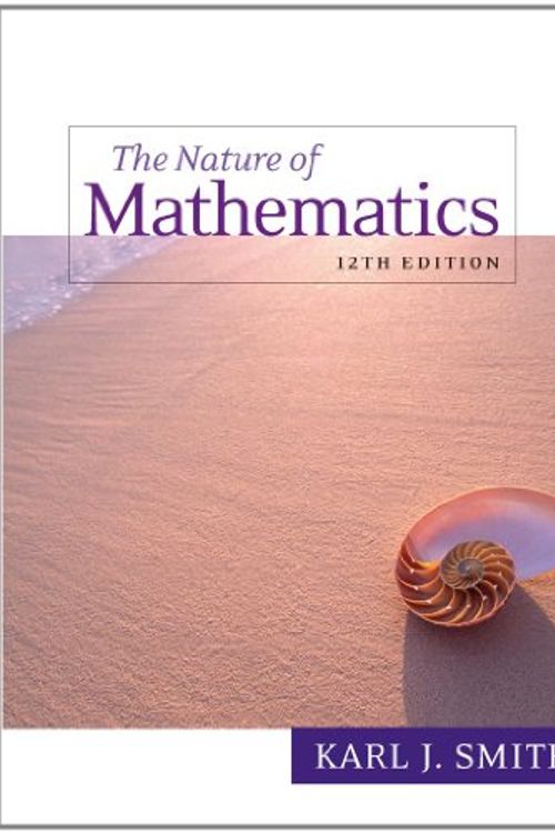 Cover Art for 9780538737586, Nature of Mathematics by Karl Smith