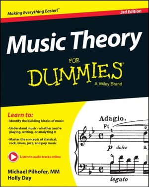 Cover Art for 9781118990940, Music Theory for Dummies by Michael Pilhofer, Holly Day