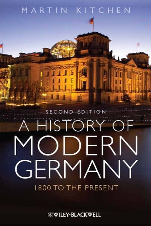 Cover Art for 9780470655818, A History of Modern Germany by Martin Kitchen