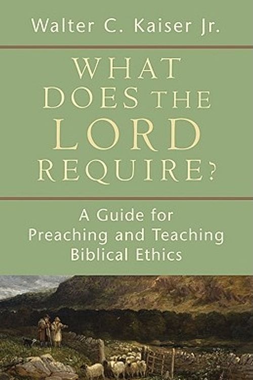 Cover Art for 9780801036361, What Does the Lord Require? by Walter C., Jr. Kaiser