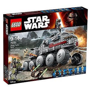 Cover Art for 0673419248334, Clone Turbo Tank Set 75151 by LEGO