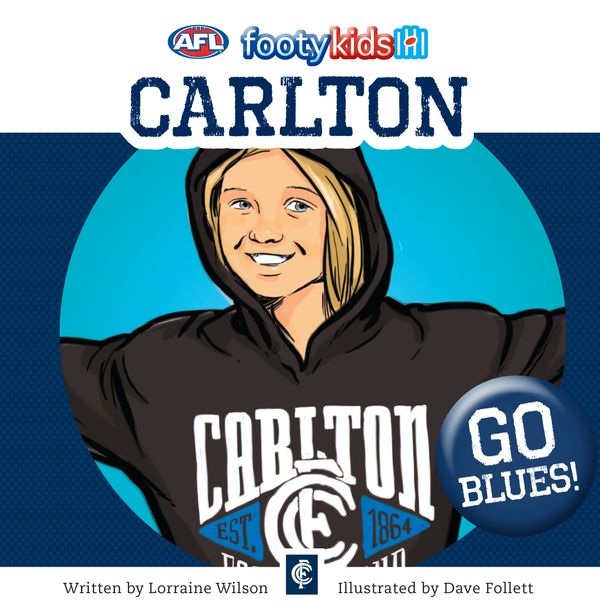 Cover Art for 9780143506447, AFL: Footy Kids: Carlton by Lorraine Wilson