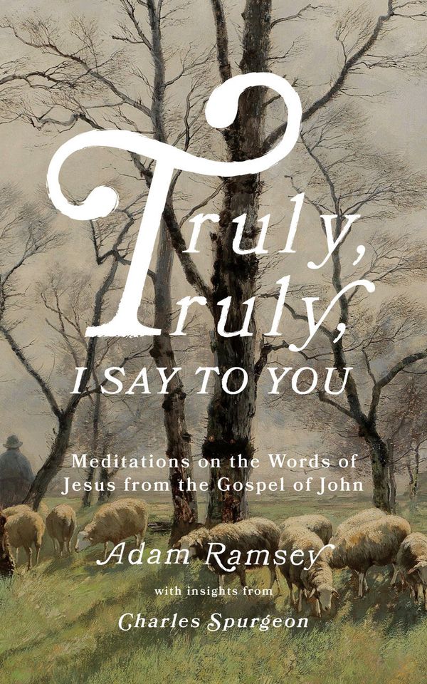 Cover Art for 9781784988241, Truly, truly, I say to you: Meditations on the Words of Jesus from the Gospel of John (40 devotions for Lent / Lenten devotional / Time with Jesus every day) by Adam Ramsey