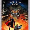 Cover Art for 9780880382120, Lair of the Lich by Bruce Algozin