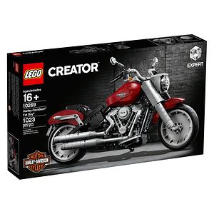 Cover Art for 5702016368291, Harley-Davidson Fat Boy Set 10269 by LEGO