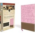 Cover Art for 9780310447856, NIV, Cultural Backgrounds Study Bible, Personal Size, Imitation Leather, Pink/Brown, Red Letter Edition: Bringing to Life the Ancient World of Scripture by Zondervan