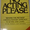 Cover Art for 9780399510663, No Acting Please by Eric Morris