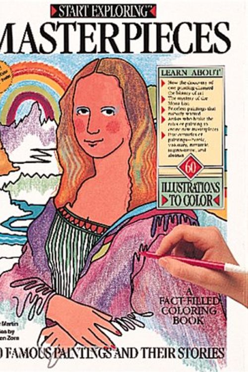 Cover Art for 9780894718014, Start Exploring Masterpieces: Coloring Book by Mary Martin