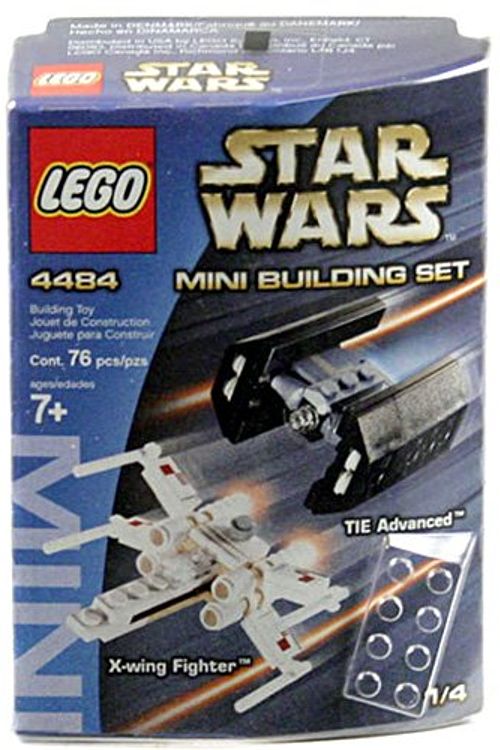Cover Art for 0673419017374, X-Wing Fighter & TIE Advanced Set 4484 by LEGO