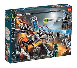 Cover Art for 0673419078771, Piraka Outpost Set 8892 by LEGO