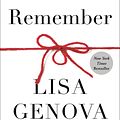 Cover Art for 9780593137956, Remember by Lisa Genova