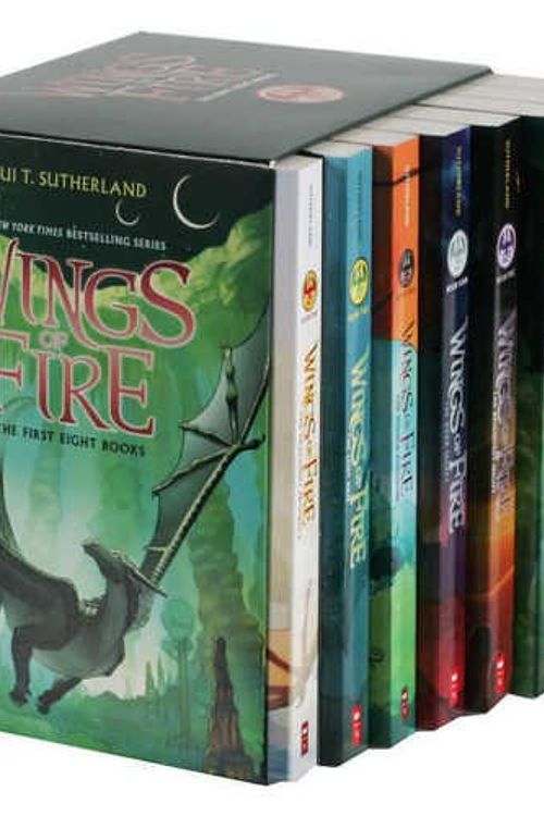 Cover Art for 1338216260, Wings of Fire Boxed Set, Books 1-8 The First Eight by Tui T. Sutherland