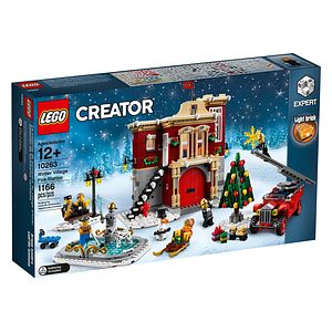 Cover Art for 5702016111811, Winter Village Fire Station Set 10263 by Creator Expert