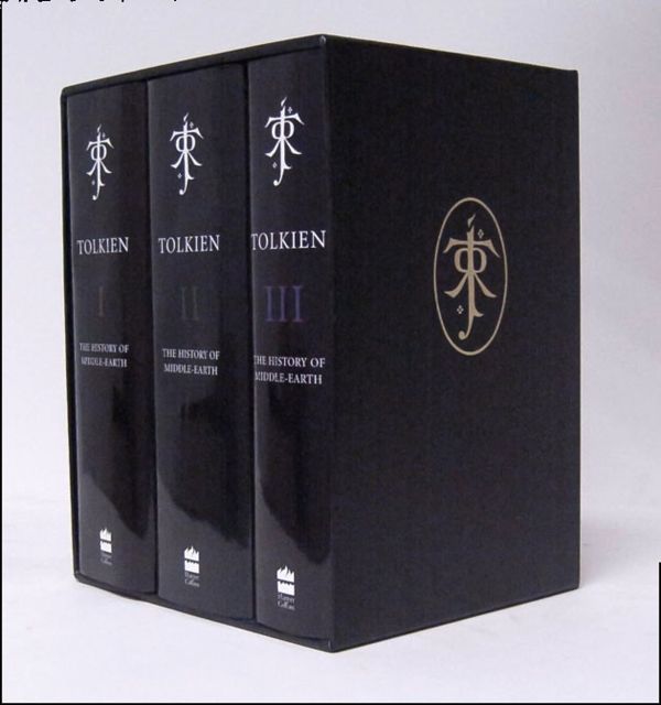 Cover Art for 9780007105083, The Complete History of Middle-Earth by Christopher Tolkien