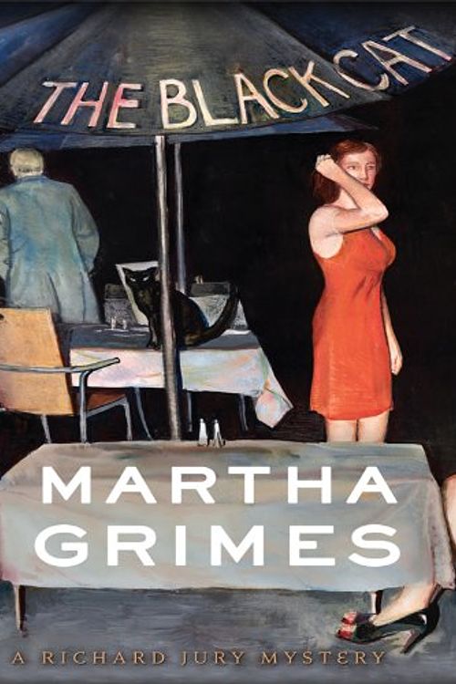 Cover Art for 9781410425263, The Black Cat by Martha Grimes