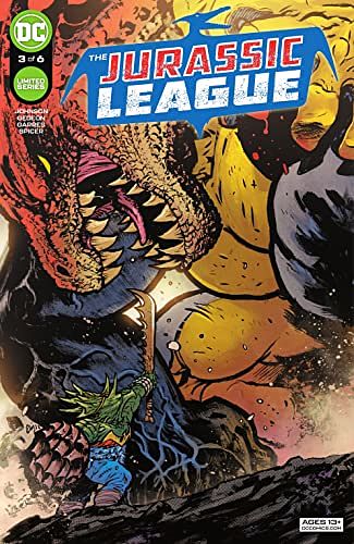 Cover Art for B0B44FX58N, The Jurassic League (2022-) #3 by Johnson, Daniel Warren, Gedeon, Juan