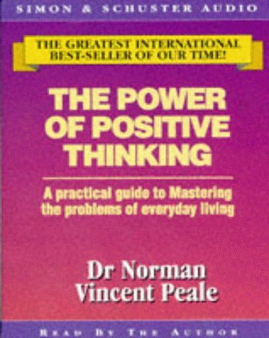 Cover Art for 9780671856212, The Power of Positive Thinking by Dr. Norman Vincent Peale