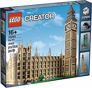 Cover Art for 4106289688413, LEGO Creator Expert 10253 Big Ben Building Kit by 