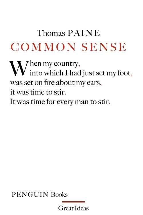 Cover Art for 9780141018904, Common Sense by Thomas Paine