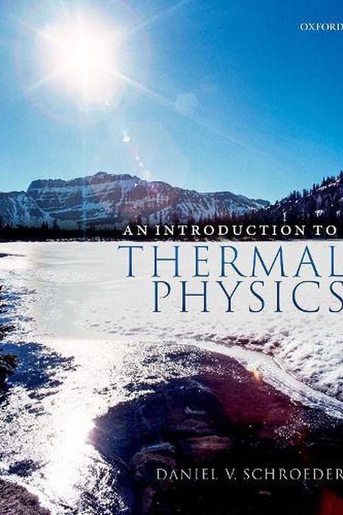 Cover Art for 9780192895547, An Introduction to Thermal Physics by Daniel Schroeder