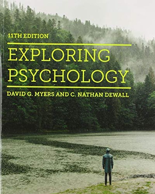 Cover Art for 9781319243548, Exploring Psychology by David G. Myers