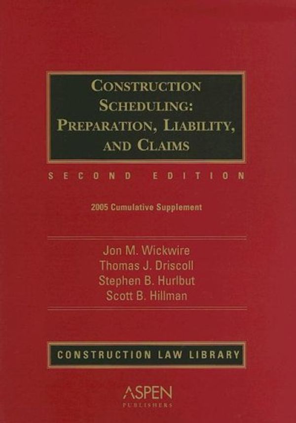 Cover Art for 9780735549005, Construction Scheduling by Jon M Wickwire