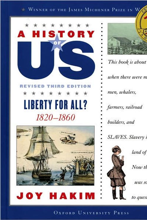 Cover Art for 9780195327199, Liberty for All? by Joy Hakim