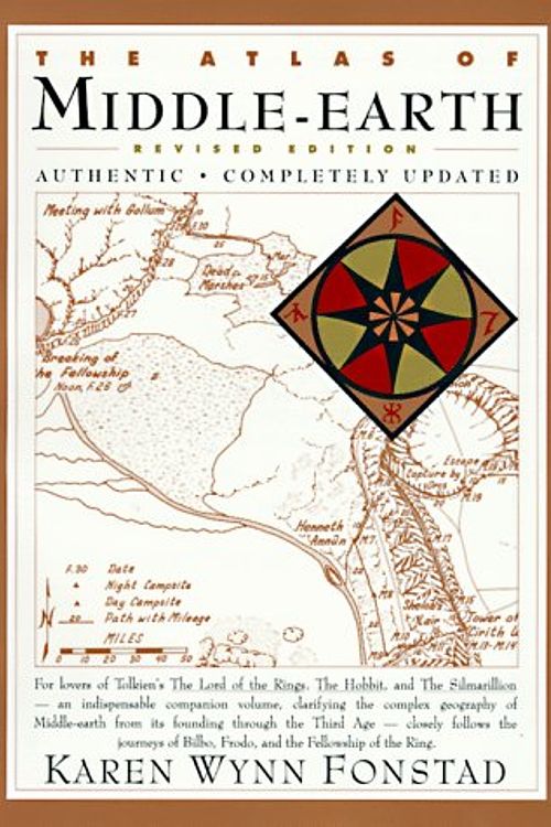 Cover Art for 9780395535165, The Atlas of Middle-Earth [Paperback] by Karen Wynn Fonstad