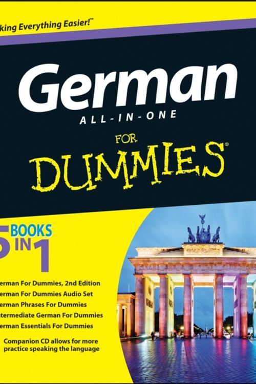 Cover Art for 9781118491409, German All-in-One For Dummies by Wendy Foster, Paulina Christensen, Anne Fox