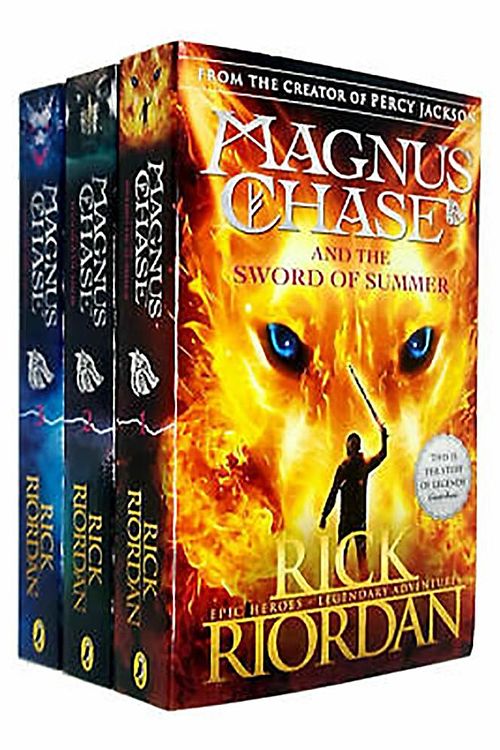 Cover Art for 9789123683406, Rick riordan magnus chase collection 3 books set (magnus chase and the hammer of thor, sword of summer, ship of the dead [hardcover]) by Rick Riordan