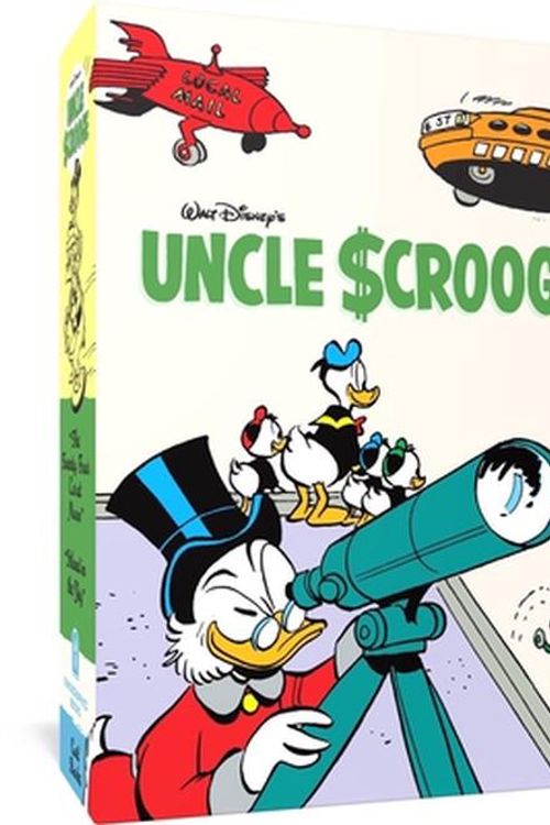 Cover Art for 9781683968986, Walt Disney's Uncle Scrooge Gift Box Set the Twenty-Four Carat Moon & Island in the Sky: Vols 22 and 24 by Carl Barks