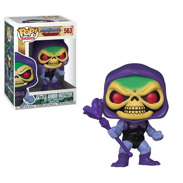 Cover Art for 0889698218061, Pop Masters of the Universe Skeletor with Battle Armor Vinyl Figure by FUNKO