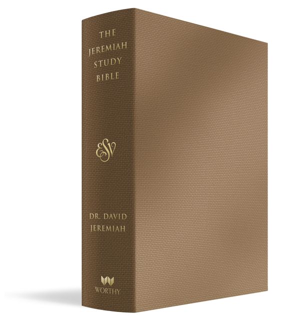 Cover Art for 9781546015406, The Jeremiah Study Bible, ESV, Bronze LeatherLuxe: What It Says. What It Means. What It Means for You. by David Jeremiah