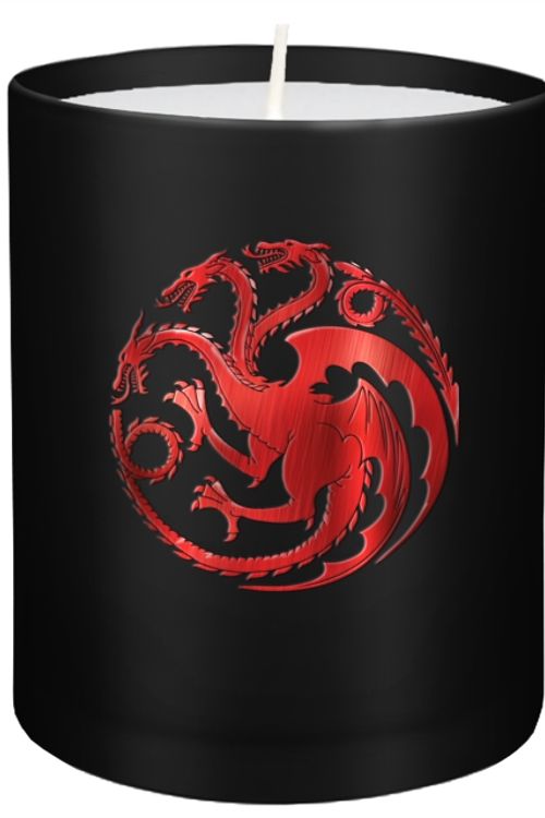 Cover Art for 9781682982822, Game of Thrones: House Targaryen Large Glass Candle by Insight Editions