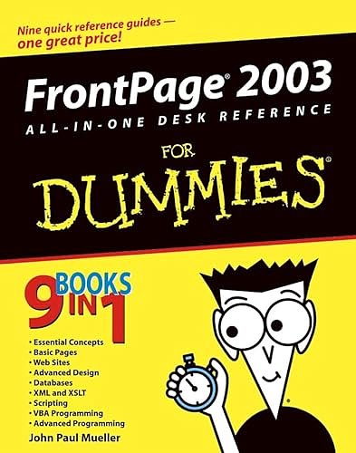 FrontPage 2003 All-in-One Desk Reference For Dummies (For Dummies (Computers))