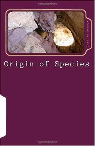 Cover Art for 9781450514828, Origin of Species by Charles Darwin