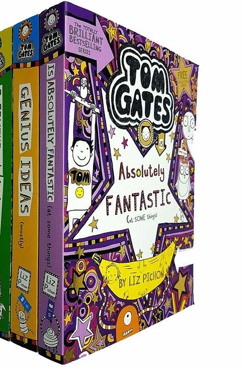 Cover Art for 9789124022877, Tom Gates Series 1 Liz Pichon Collection 1 - 5 Books Set (The Brilliant World of Tom Gates, Excellent Excuses, Genius Ideas, Everything's Amazing, Is Absolutely Fantastic) by Liz Pichon