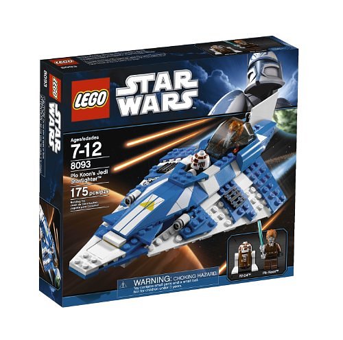 Cover Art for 0673419129091, Plo Koon's Jedi Starfighter Set 8093 by LEGO Star Wars