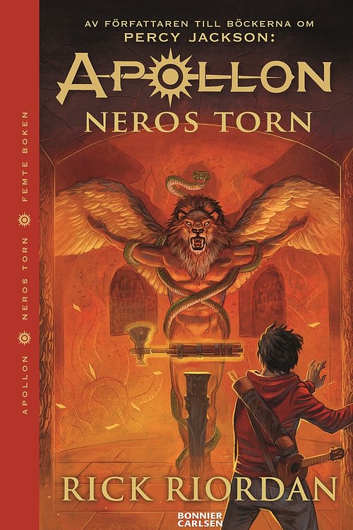 Cover Art for 9789179756505, Neros torn by Rick Riordan