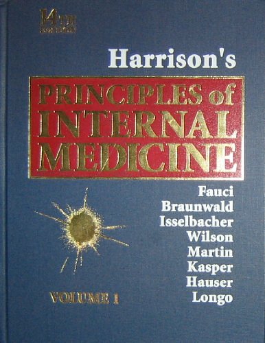 Cover Art for 9780070202924, Harrison's Principles of Internal Medicine by Eugene Braunwald, Kurt J. Isselbacher, Jean D. Wilson, Joseph B. Martin, Dennis Kasper, Stephen L. Hauser, Dan L. Longo