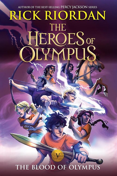 Cover Art for 9781368051705, The Heroes of Olympus, Book Five the Blood of Olympus (New Cover) by Rick Riordan