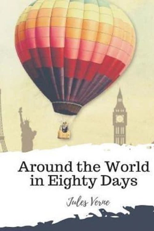 Cover Art for 9781986785556, Around the World in Eighty Days by Jules Verne