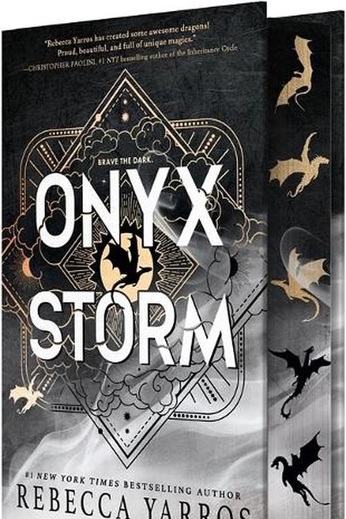 Cover Art for 9781649374189, Onyx Storm by Rebecca Yarros