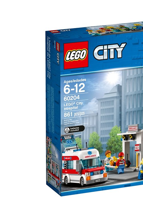 Cover Art for 5702016108965, City Hospital Set 60204 by LEGO