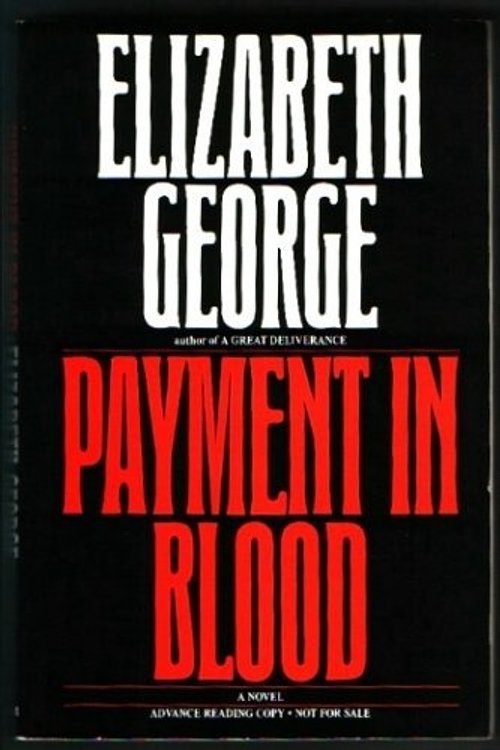 Cover Art for 9780553057010, Payment in Blood by Elizabeth George