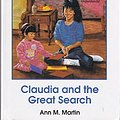 Cover Art for 9780836814132, Claudia and the Great Search (Baby-Sitters Club) by Ann M. Martin