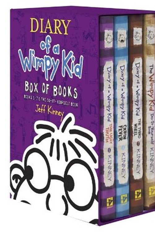 Cover Art for 9781419711831, Diary of a Wimpy Kid Box of Books 5-7 + DIY by Jeff Kinney